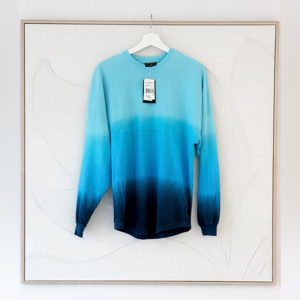 Ombré Real Tie Dye Cotton Jersey Top